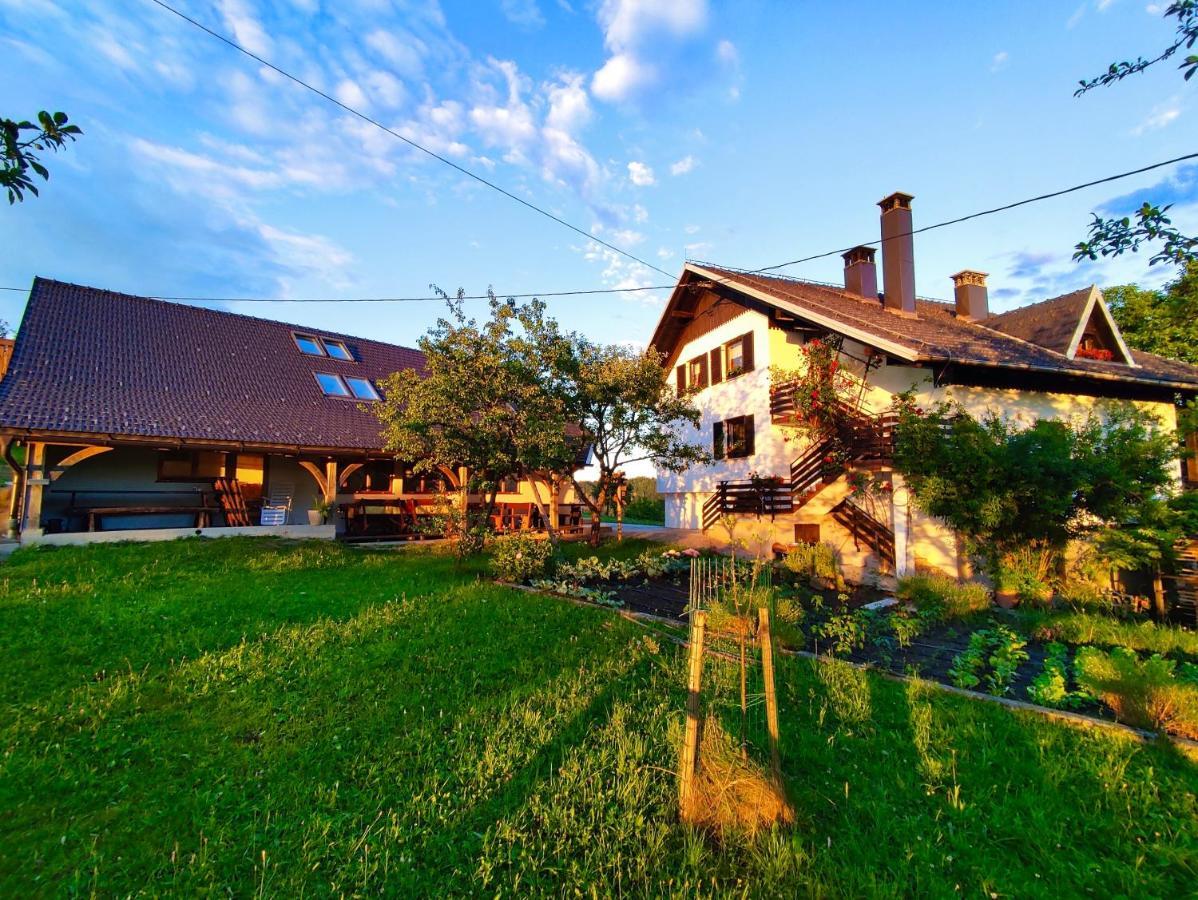 Vila Tourist Farm Strle With Great Local Food Cerknica Exteriér fotografie